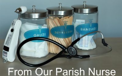 Message from Chris Mayer, Parish Nurse