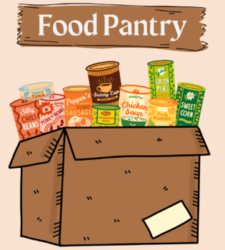 Brown Orange Yellow Green Colorful Illustration Creative Food Drive Flyer (1)