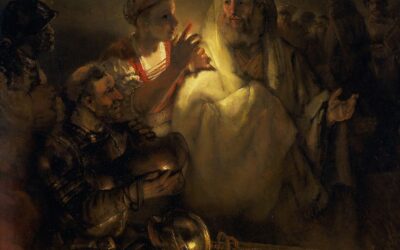 4. Jesus is denied by St. Peter